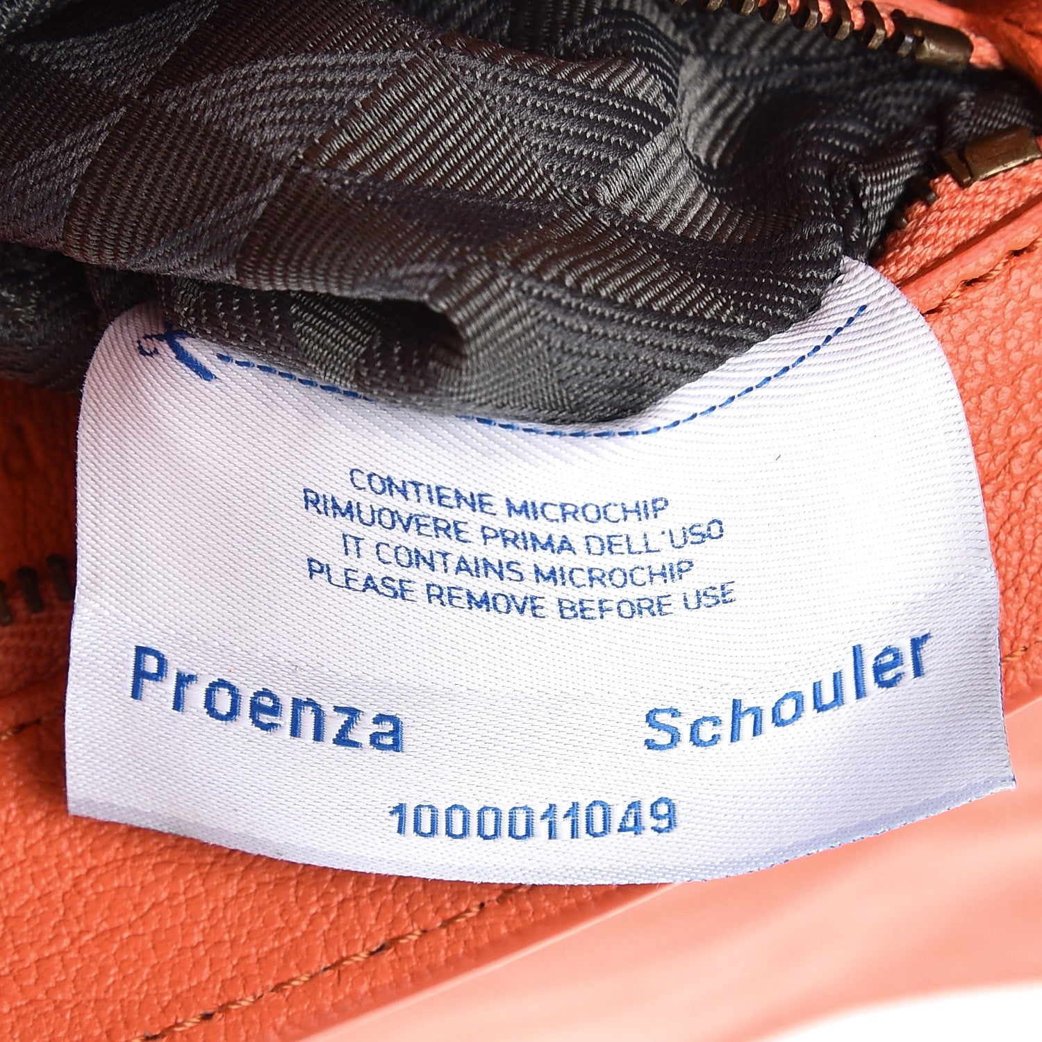 Proenza Schouler Lambskin Tiny PS1 Satchel Grapefruit 7 of 10