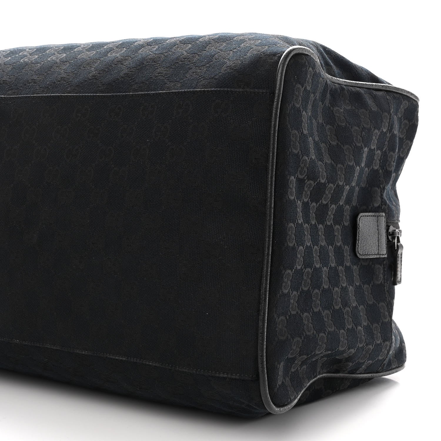 Gucci GG Monogram Web Medium Collapsible Carry On Duffle Black 8 of 8