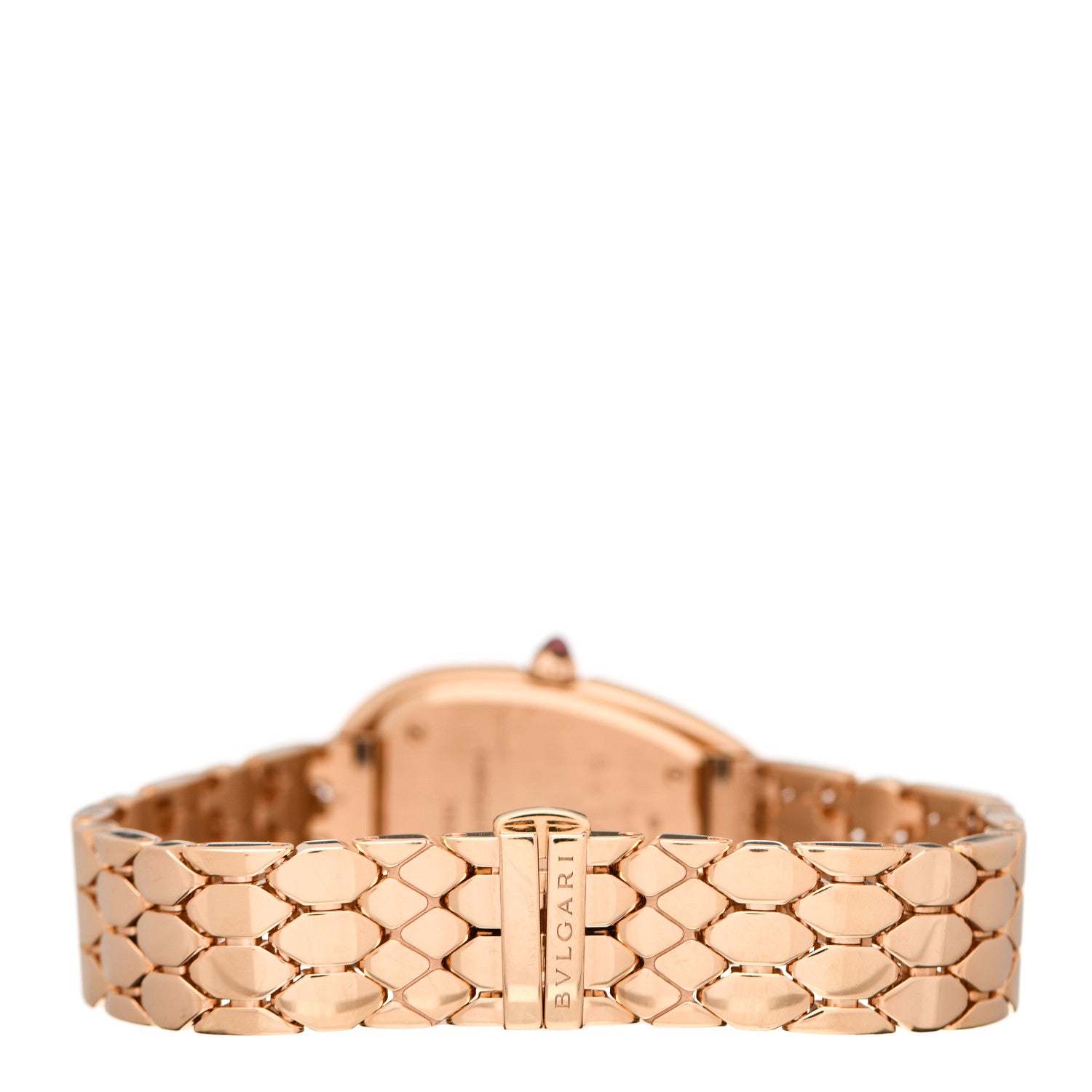 Bulgari 18K Rose Gold Diamond Bezel 33mm Serpenti Seduttori Quartz Watch 3 of 5