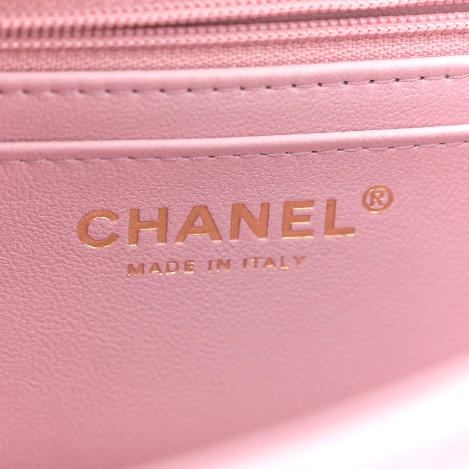 Chanel Lambskin Quilted Mini Top Handle Rectangular Flap Light Pink 6 of 11
