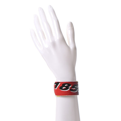 Louis Vuitton Monogram Race Speedy Slap Bracelet 2 of 6