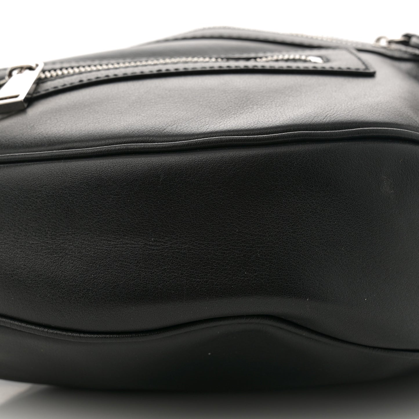Calfskin Medium Repeat Zip Hobo Black