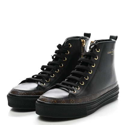 Louis Vuitton Monogram Stellar Sneaker Boots 36 Black 3 of 7