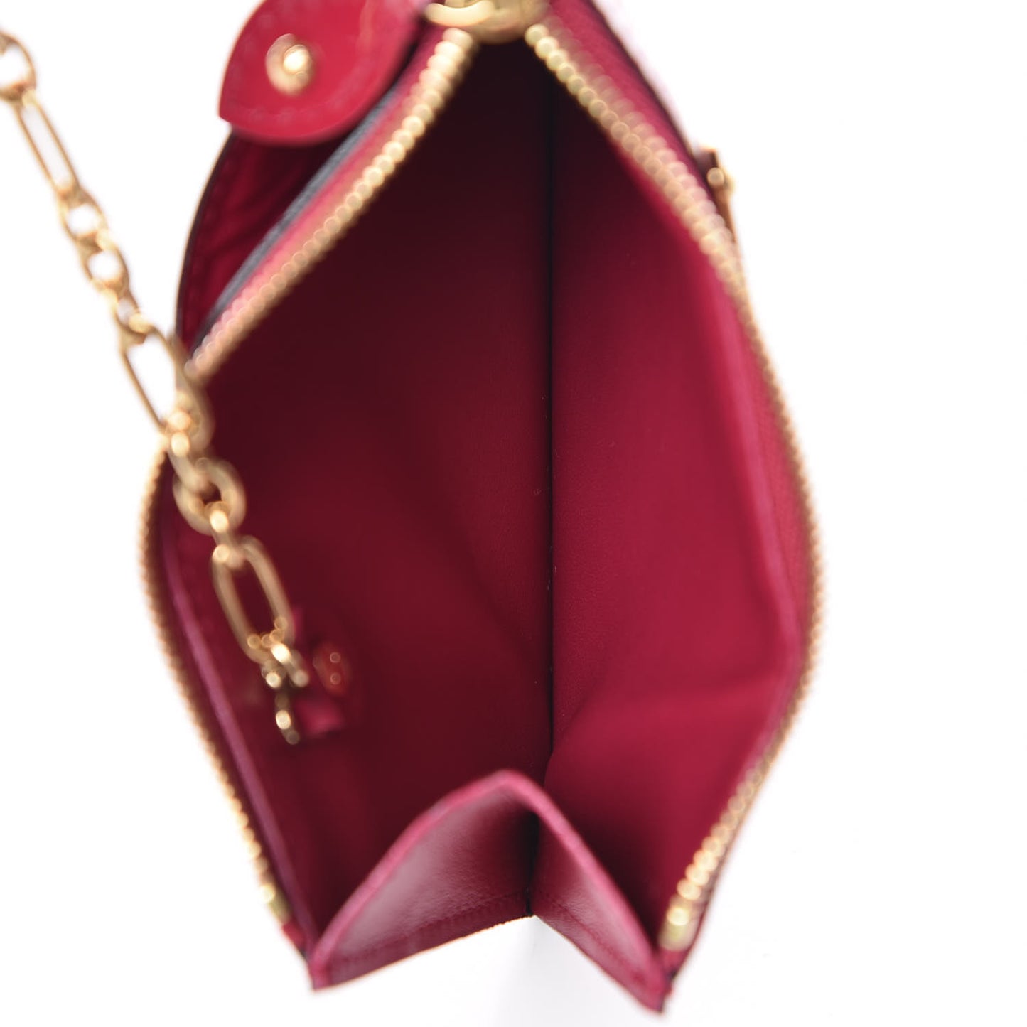 Vernis Key Pouch Rose Indien