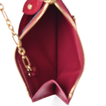 Louis Vuitton Vernis Key Pouch Rose Indien 5 of 8
