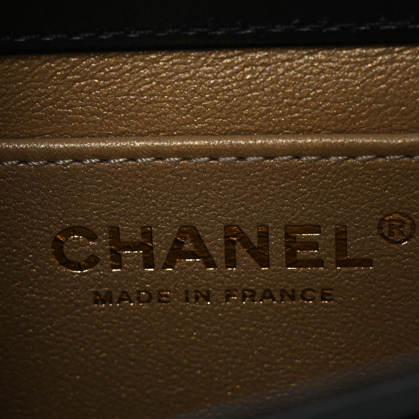 Calfskin Quilted Perfect Fit Flap Black