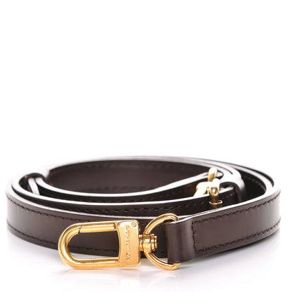 Louis Vuitton Calfskin 16mm Adjustable Shoulder Strap Brown 1 of 5