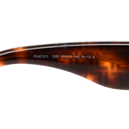 Fendi Acetate Fendi Square Sunglasses FE40101 Havana Black 5 of 7