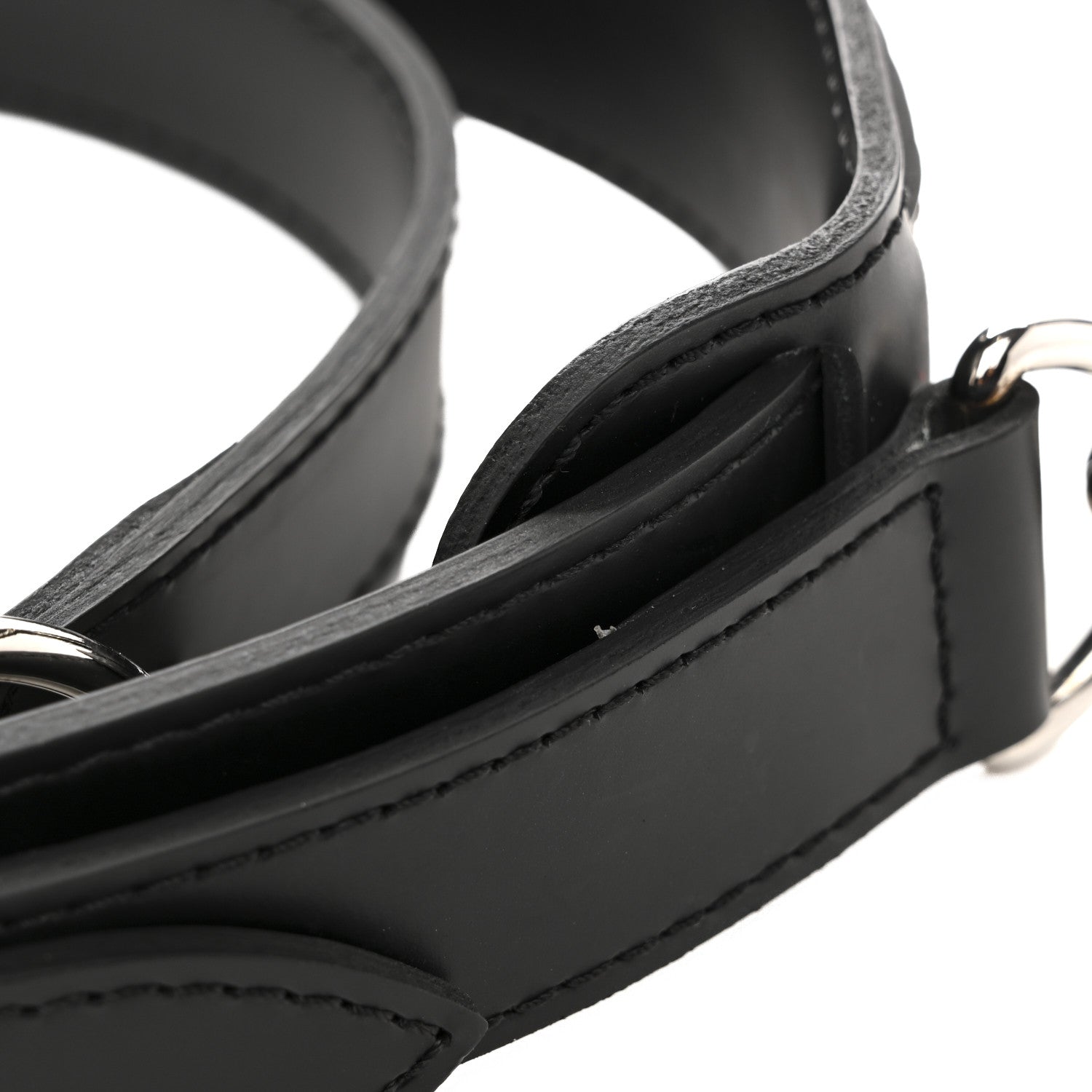 Louis Vuitton Calfskin Adjustable Keepall Bandouliere Shoulder Strap Black 4 of 5