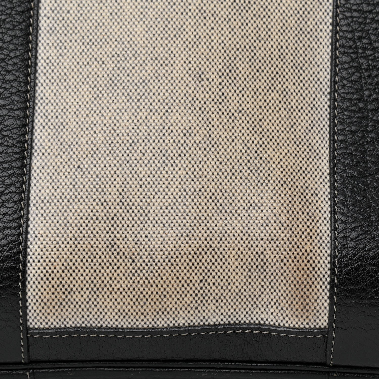Hermes Toile Buffle Skipper Garden Party 36 MM Tote Black 11 of 16