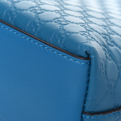Gucci Microguccissima GG Cosmetic Case Deep Cobalt 11 of 15