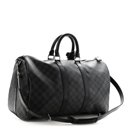 Louis Vuitton Damier Graphite Keepall Bandouliere 45 2 of 14