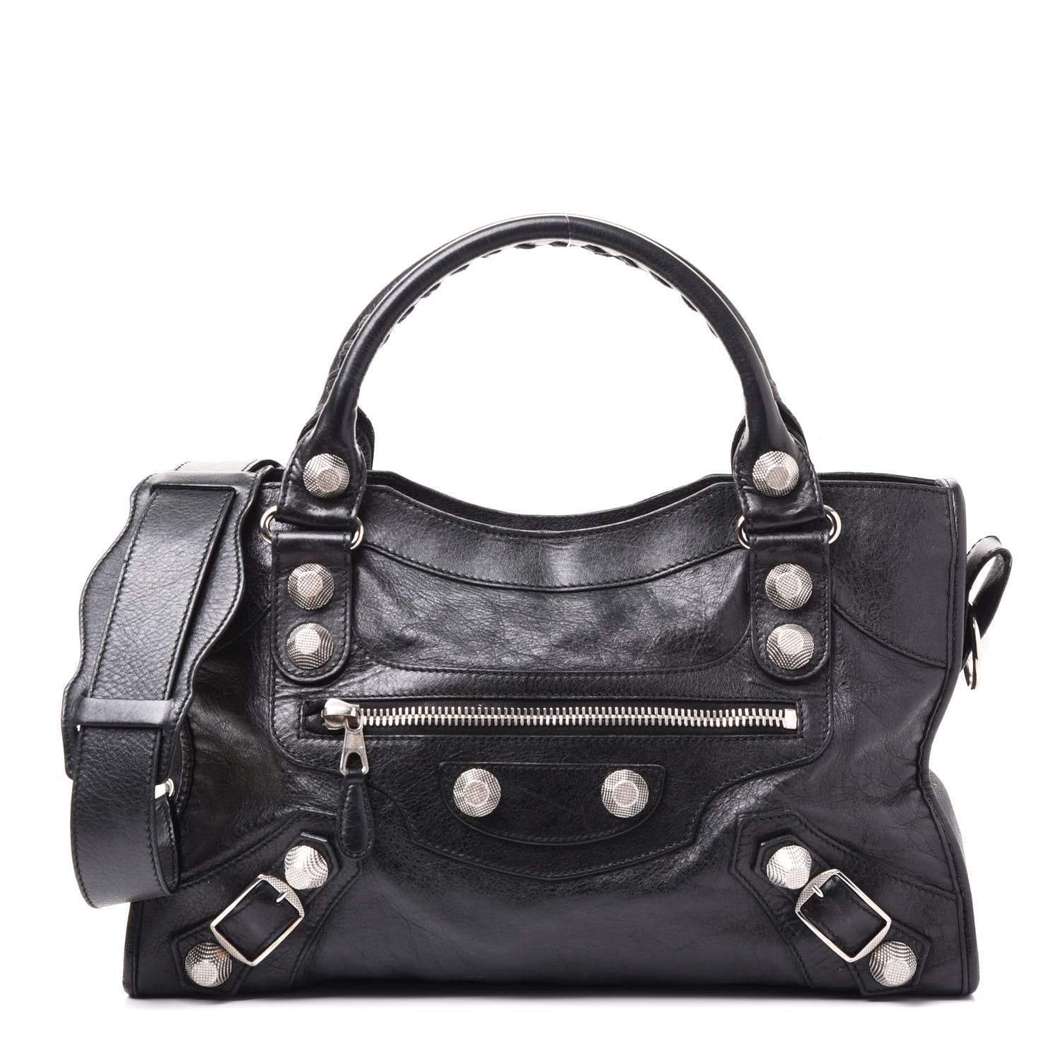 Balenciaga Agneau Giant 21 Silver Hardware City Black 1 of 9