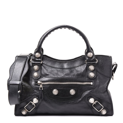 Balenciaga Agneau Giant 21 Silver Hardware City Black 1 of 9