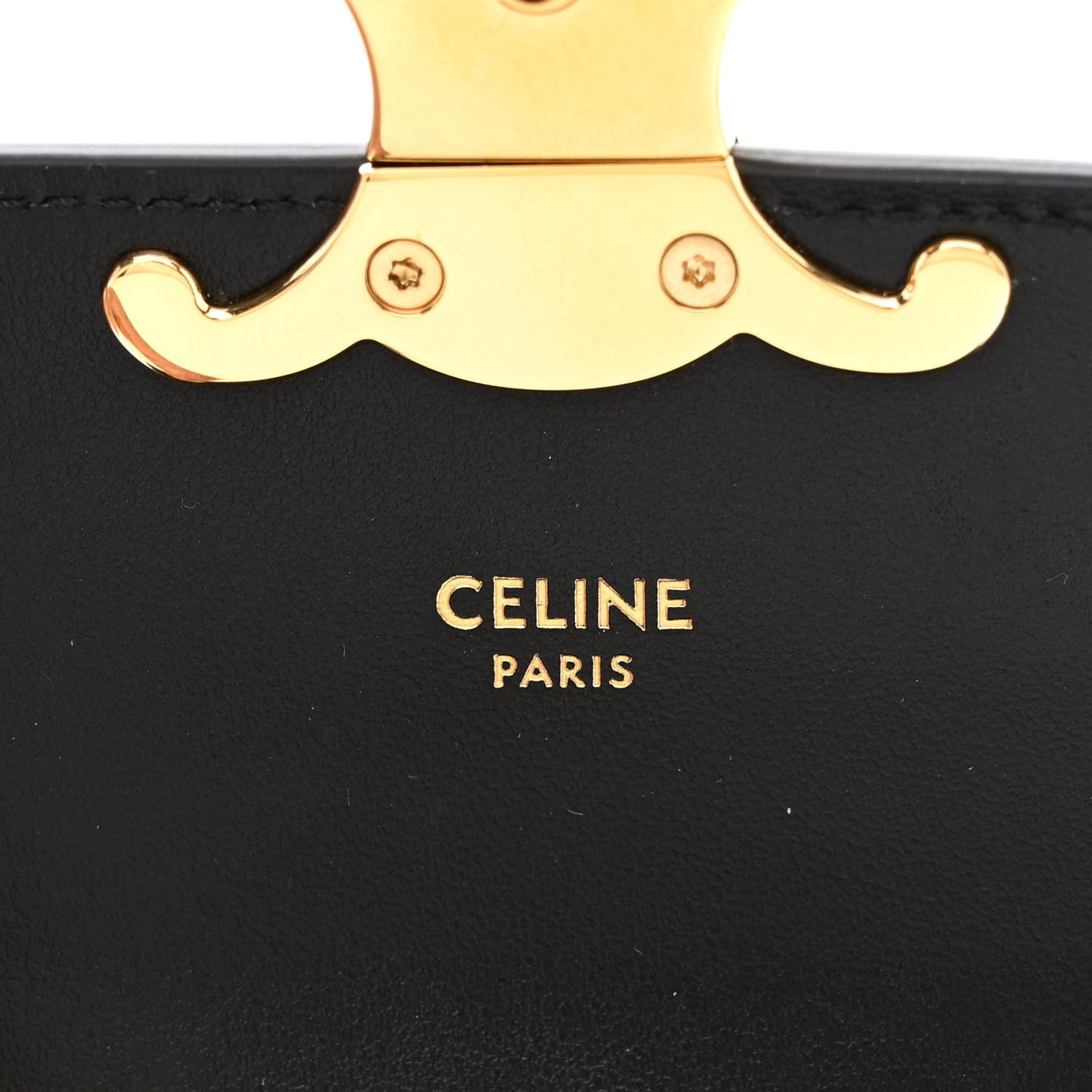 Shiny Calfskin Mini Claude Black