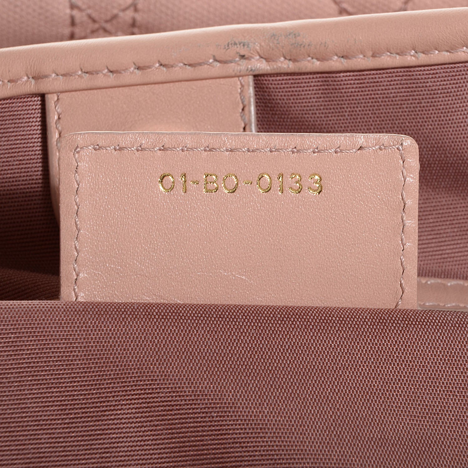 Christian Dior Coated Canvas Cannage Medium Panarea Tote Light Pink 7 of 8