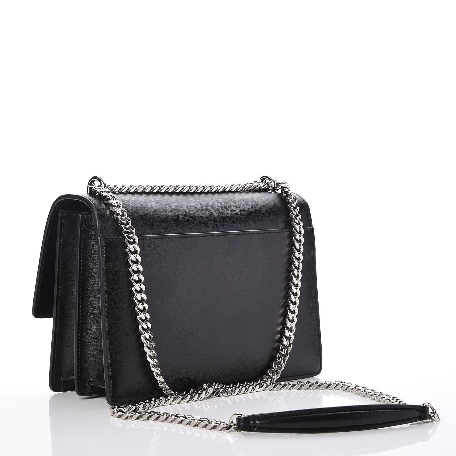 Saint Laurent Calfskin Medium Monogram Sunset Black 3 of 7