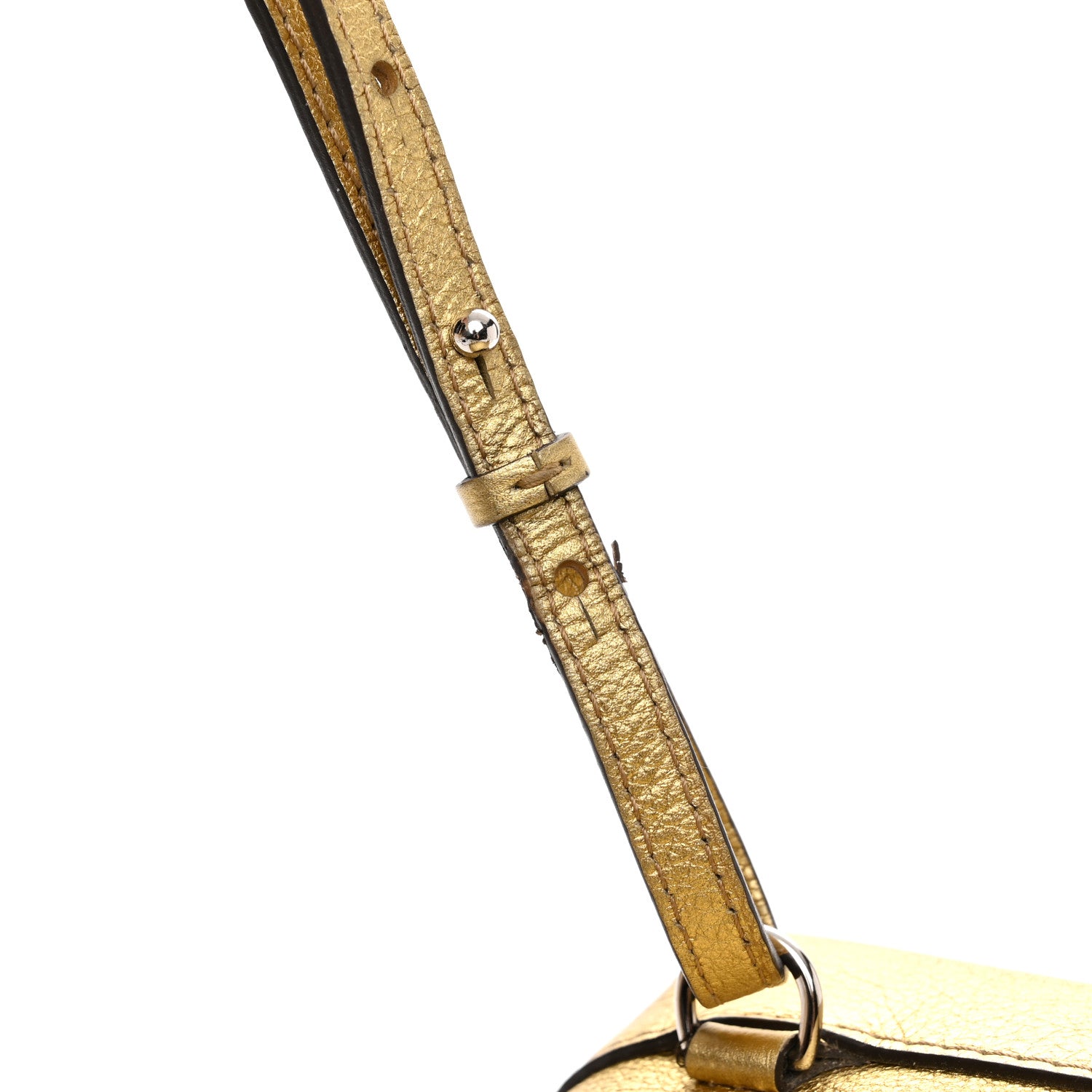 Louis Vuitton Metallic Calfskin Lockme Mini Backpack Gold 14 of 17