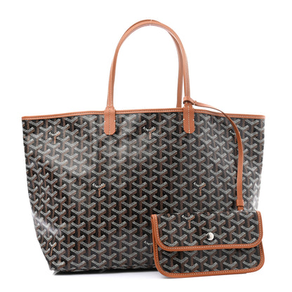 Goyard Goyardine Saint Louis PM Black Gold 1 of 9