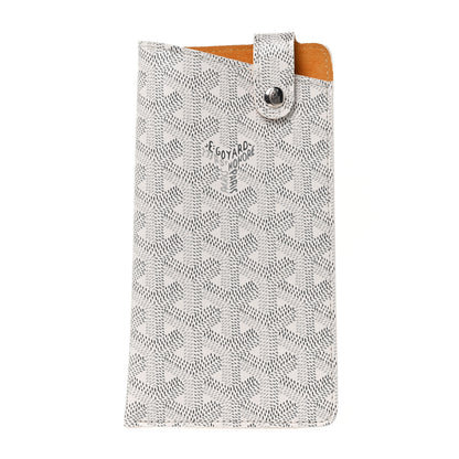 Goyard Goyardine Montmartre Glasses Case White 1 of 8