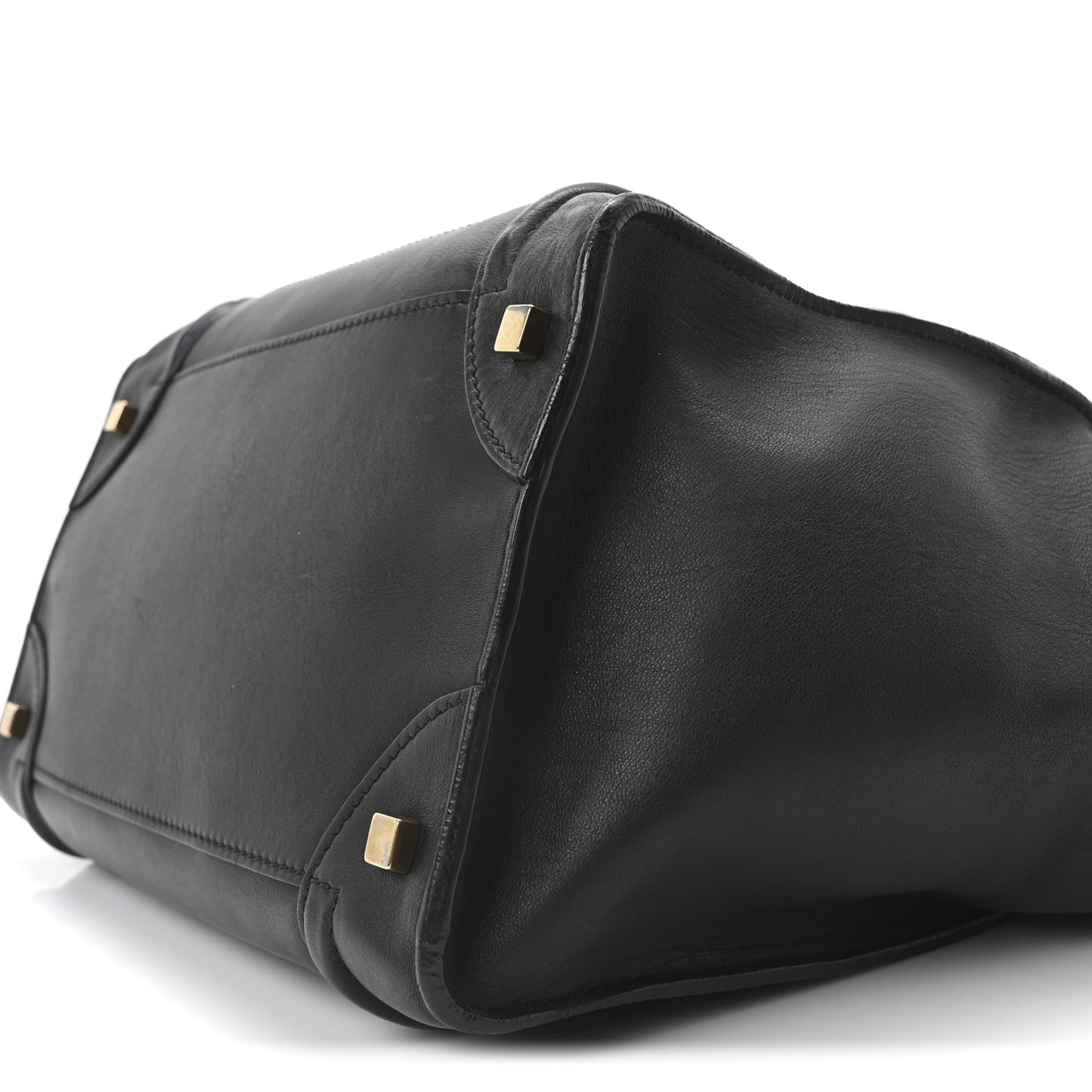 Smooth Calfskin Mini Luggage Black