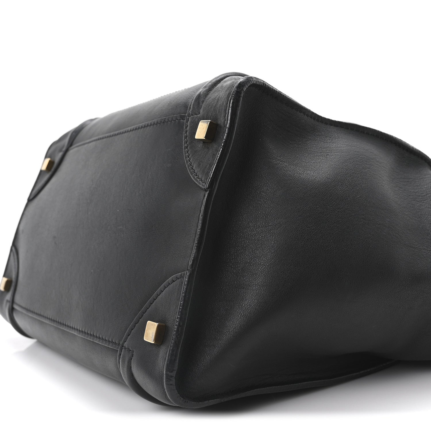 Celine Smooth Calfskin Mini Luggage Black 10 of 10