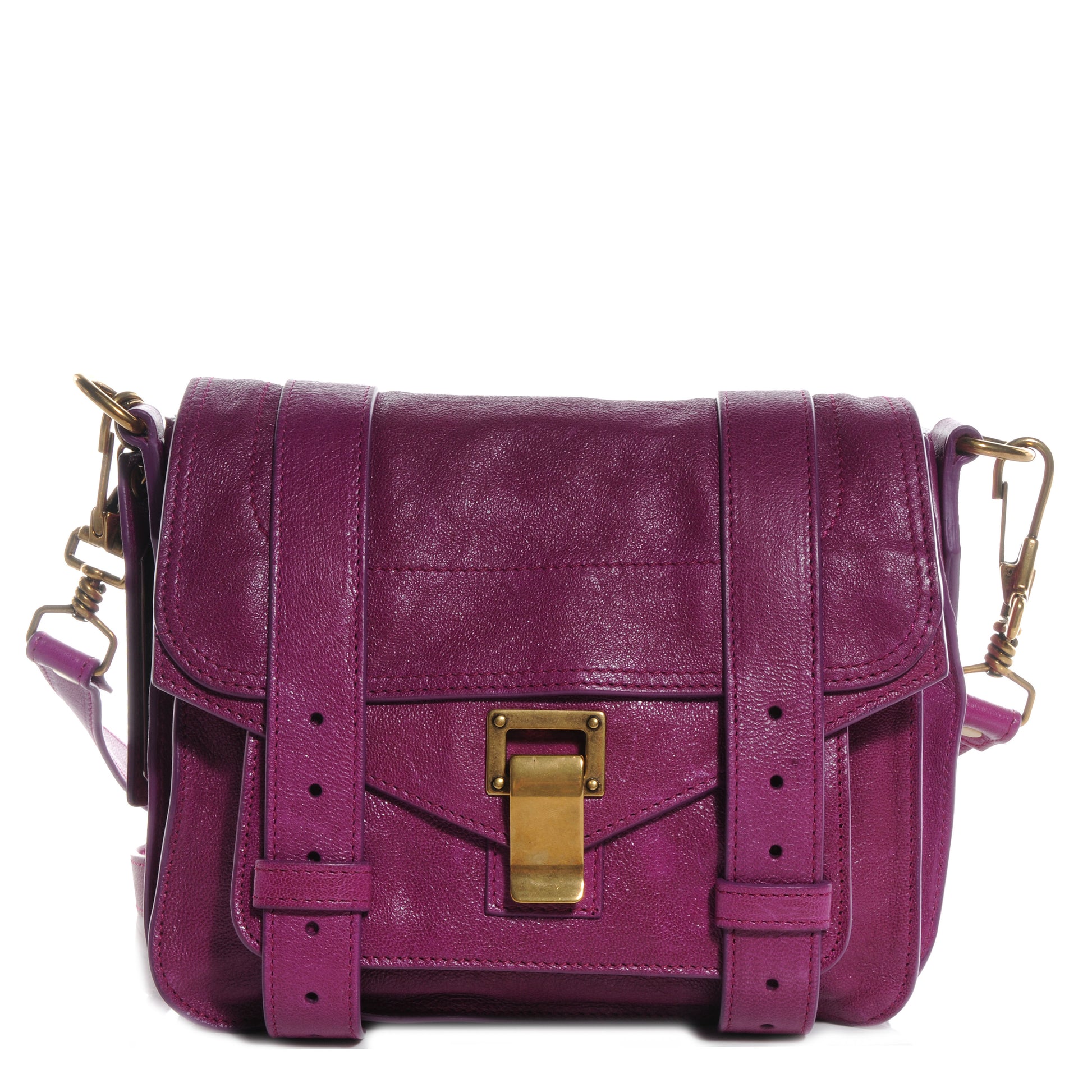 Proenza Schouler Leather PS1 Crossbody Pouch Orchid 1 of 11