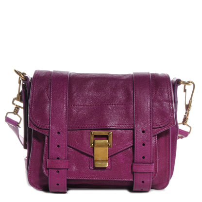 Proenza Schouler Leather PS1 Crossbody Pouch Orchid 1 of 11