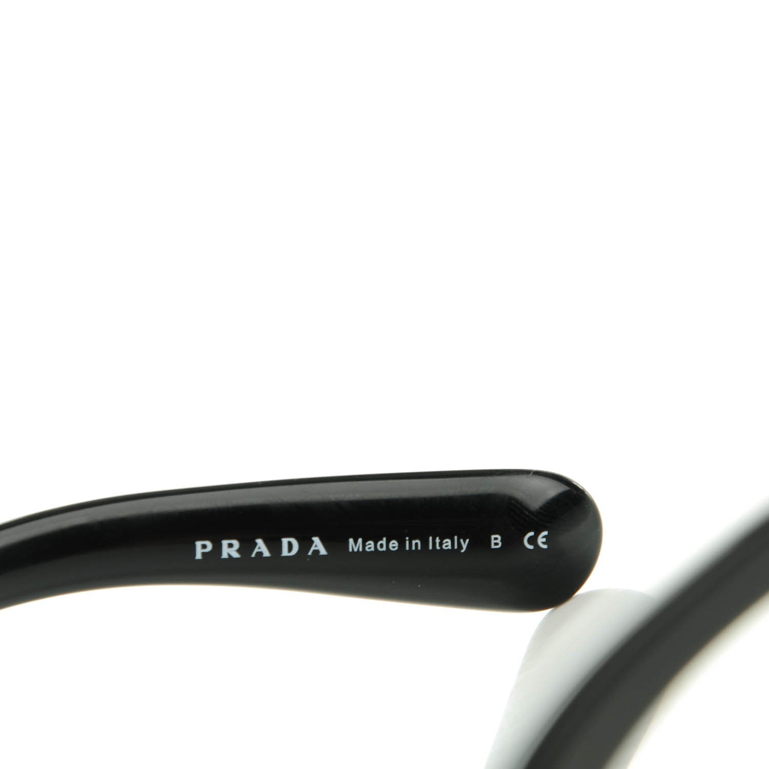 Prada Baroque Sunglasses SPR 27N Black 5 of 6