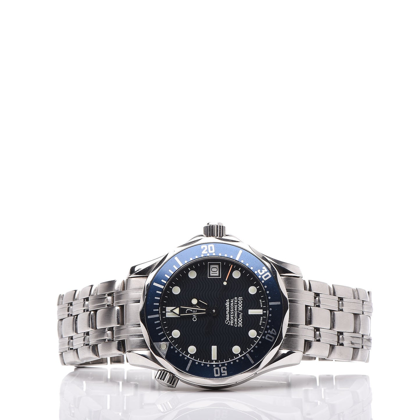 Stainless Steel 36mm Seamaster Professional Automatic Watch Blue 2551.80.00