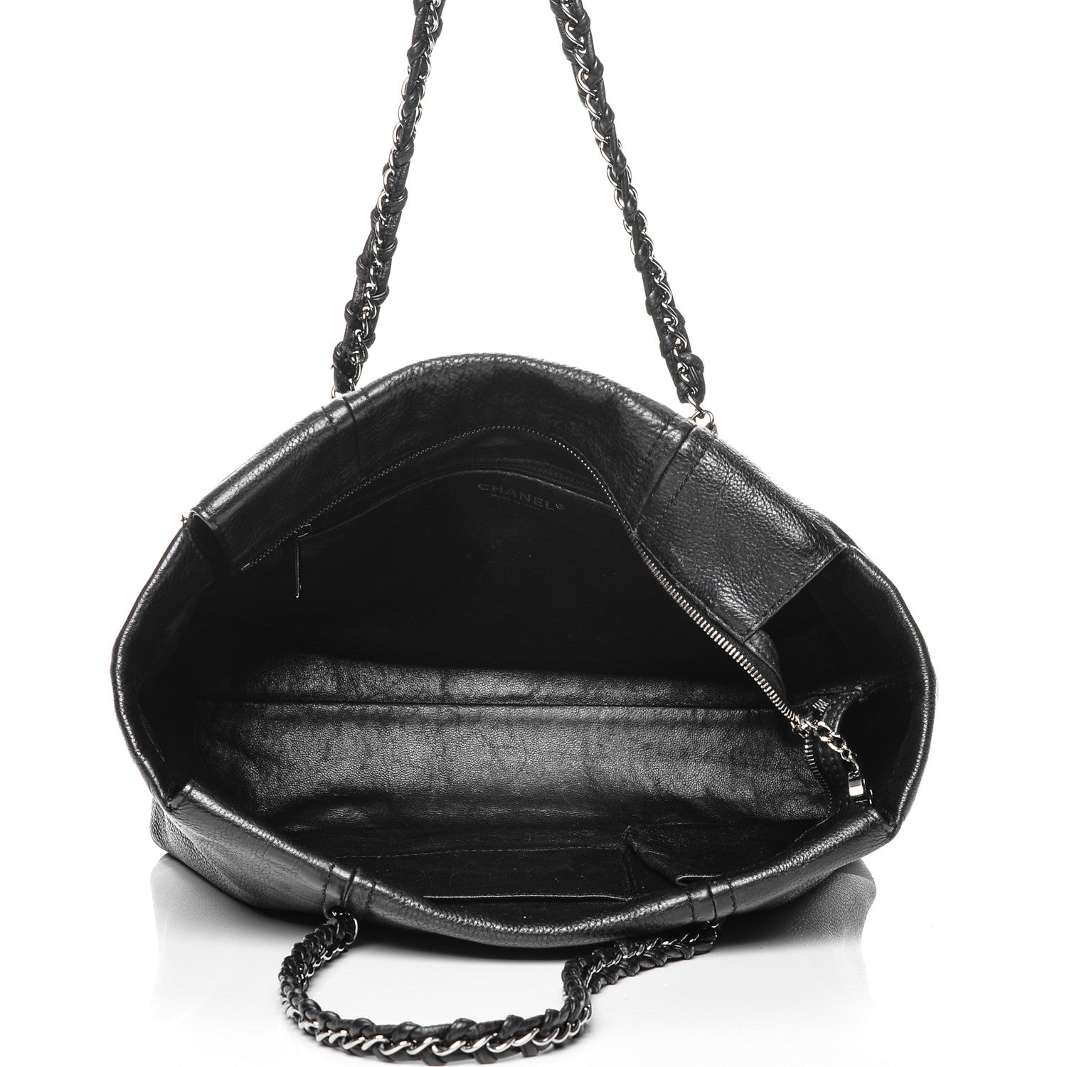 Chanel Deerskin Luxe Ligne Tote Black 5 of 7