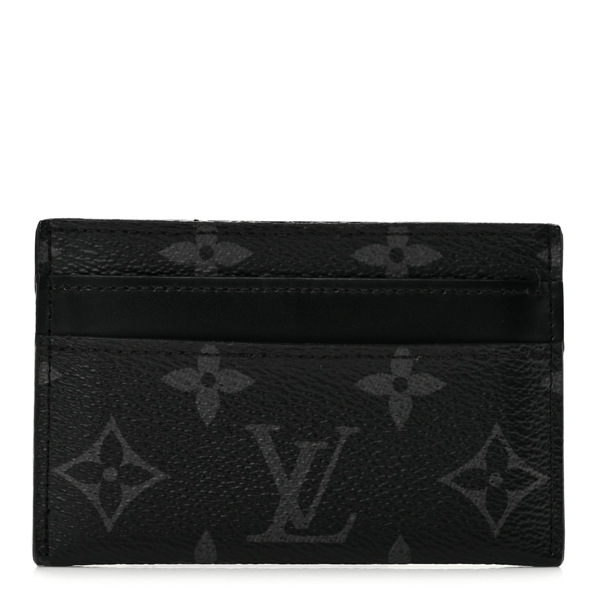 Louis Vuitton Monogram Eclipse Porte-Cartes Double Card Holder 1 of 10