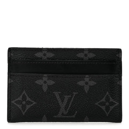 Louis Vuitton Monogram Eclipse Porte-Cartes Double Card Holder 1 of 10