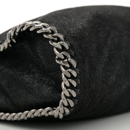 Stella McCartney Shaggy Deer Falabella Fold Over Tote Black 8 of 10