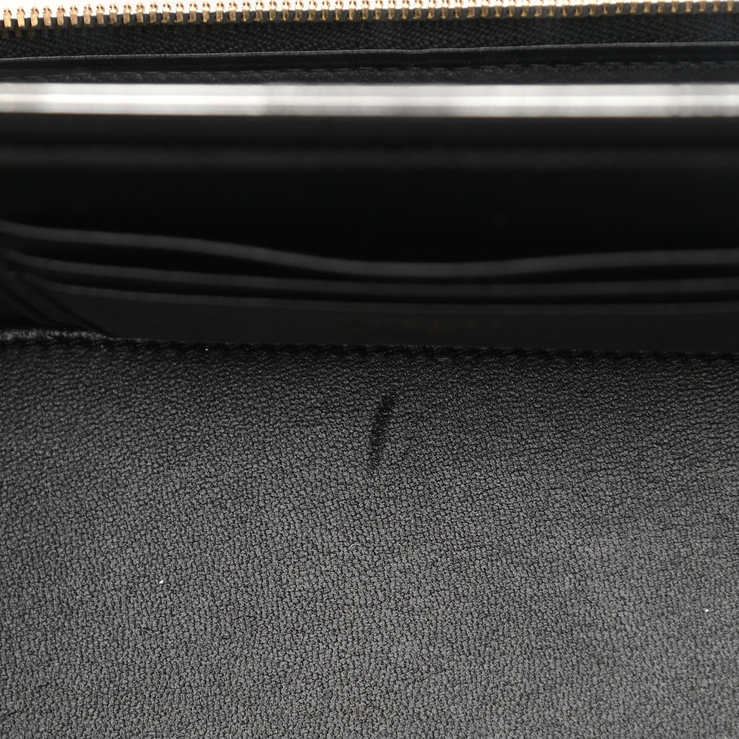 Lambskin Quilted Small Coco Vanity Case With Chain Black