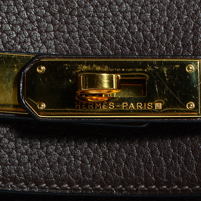 Hermes Togo Birkin 35 Chocolate 14 of 20