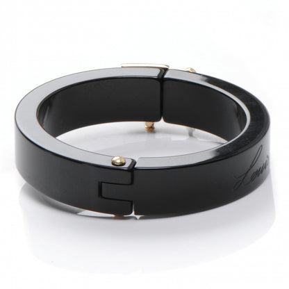 Louis Vuitton Lock Me Bracelet Black 5 of 7