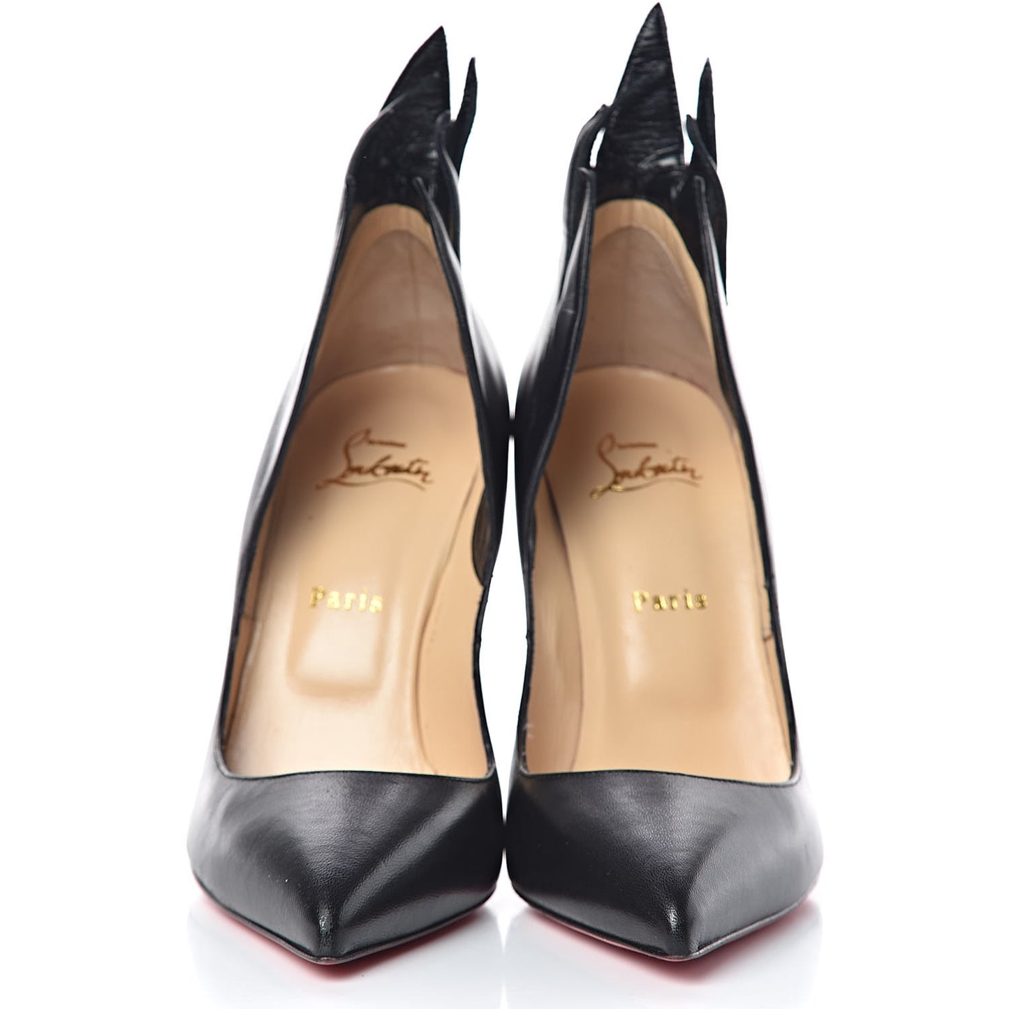 Shiny Nappa Victorina 100 Pumps 40.5 Black