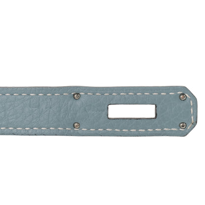 Hermes Togo Bi-Color Birkin 30 Bleu de Malte Ciel 7 of 12