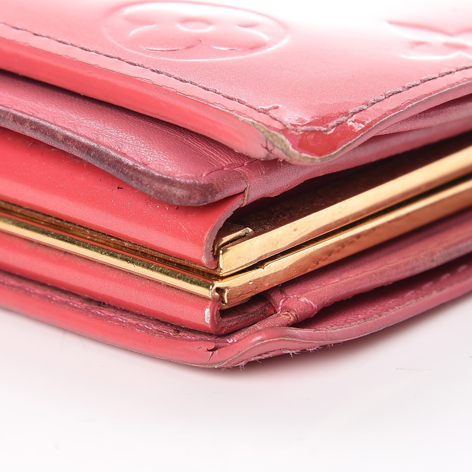 Louis Vuitton Vernis French Purse Wallet Framboise 11 of 17