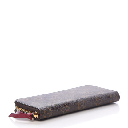 Louis Vuitton Monogram Clemence Wallet Fuchsia 4 of 9