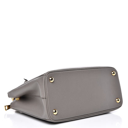 Prada Saffiano Small Galleria Double Zip Tote Argilla 3 of 10