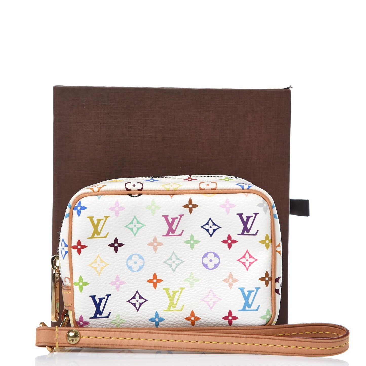 Monogram Multicolor Trousse Wapity White