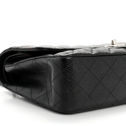 Chanel Caviar Quilted Medium Double Flap Black 9 of 11