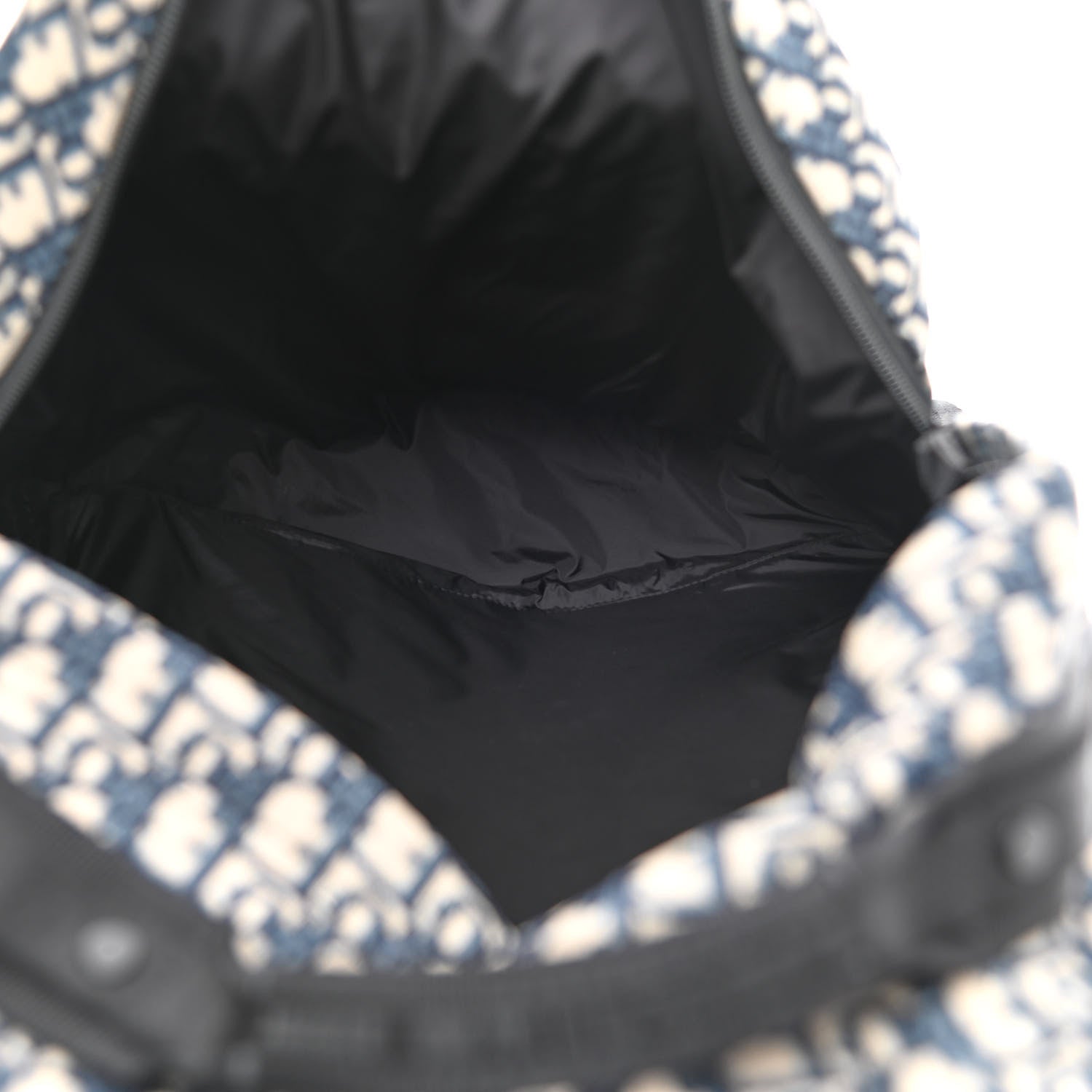 Christian Dior Oblique Diortravel Backpack Blue 5 of 9