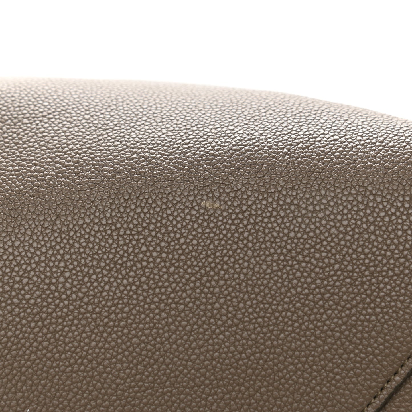 Soft Grained Calfskin Medium Belt Cabas Phantom Taupe