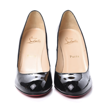 Christian Louboutin Patent Simple 85 Pumps 38 Black 2 of 8