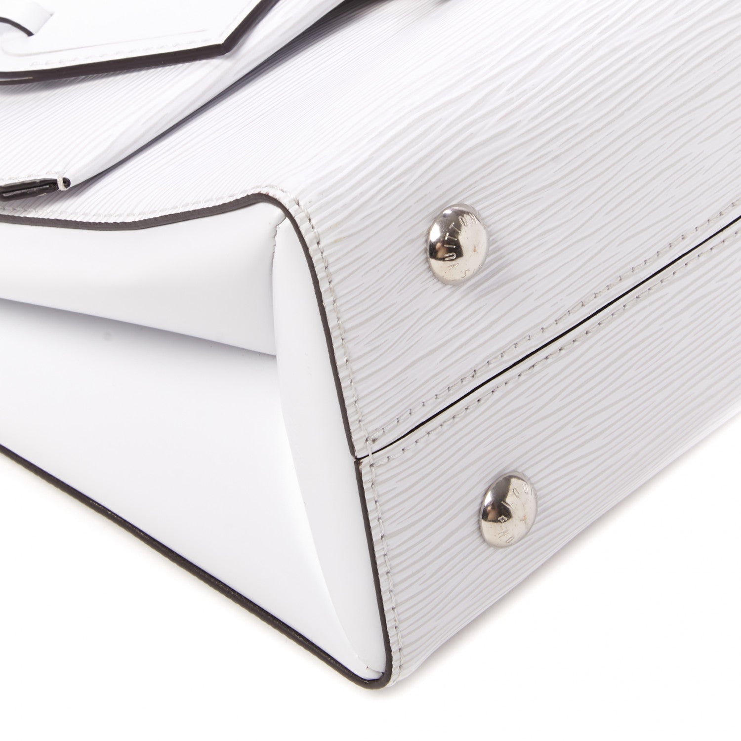 Louis Vuitton Epi Grenelle PM White 5 of 8