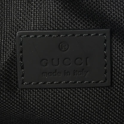 Gucci Rubber Effect Calfskin GG Mini Crossbody Bag Black 6 of 10