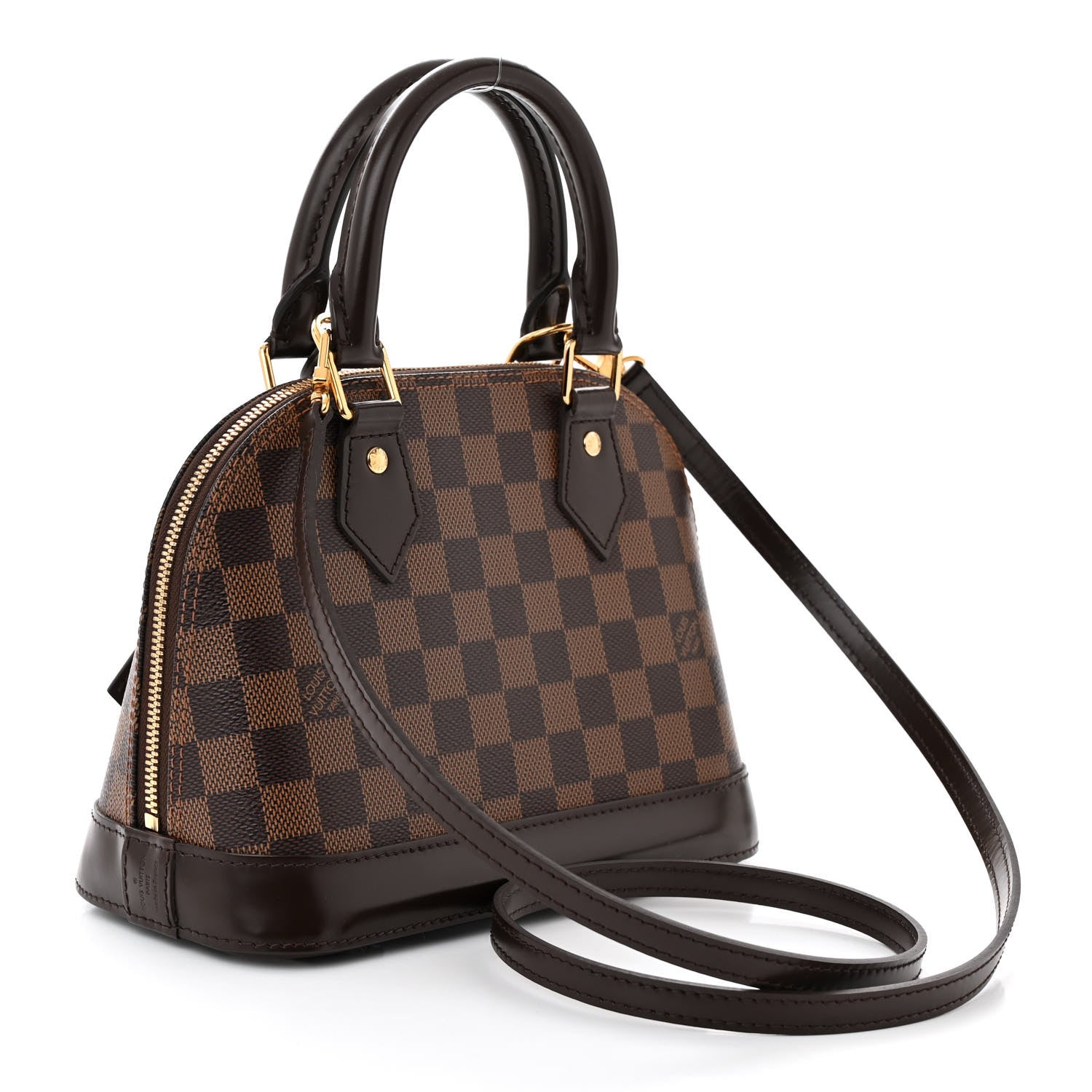 Louis Vuitton Damier Ebene Alma BB 3 of 10